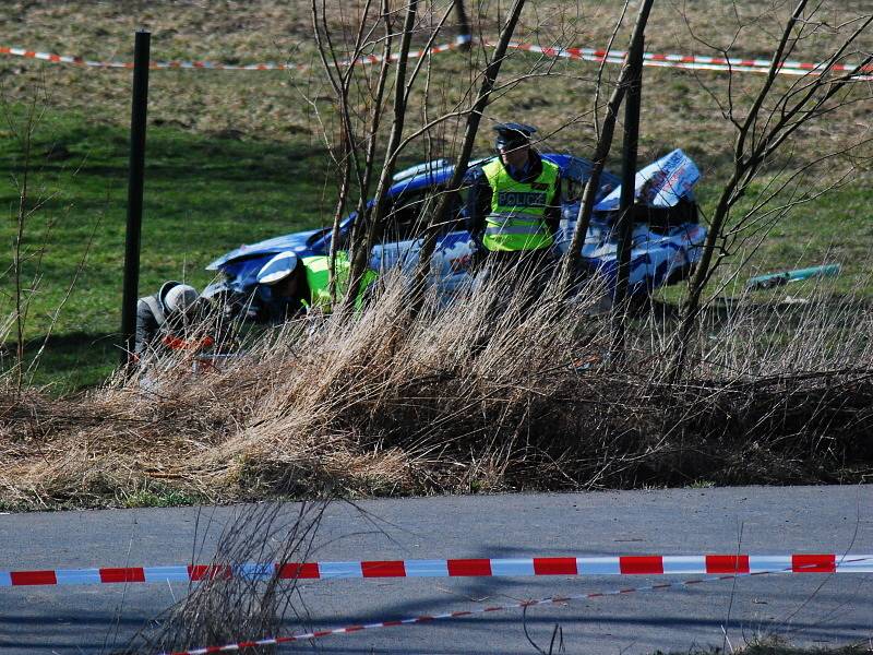 Tragická nehoda na Valašské rally.