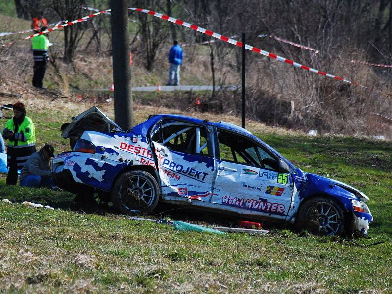 Tragická nehoda na Valašské rally.