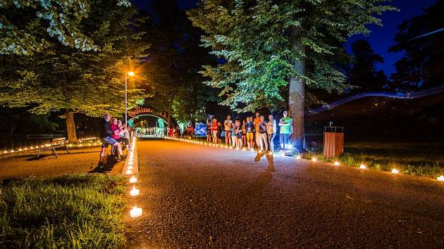 Noční běh v Rožnově pod Radhoštěm 2022