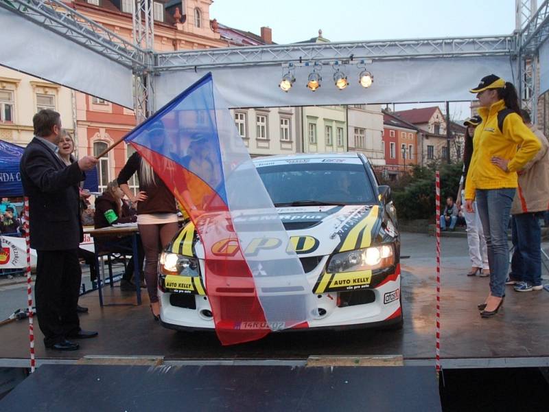 Valašská rallye. Ilustrační foto.