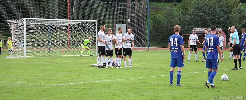 Fotbalisté Valašského Meziříčí prohráli s Polankou nad Odrou 0:2.