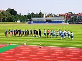 Fotbalisté Valašského Meziříčí se představili na nově zrekonstruovaném stadionu v Novém Jičíně.