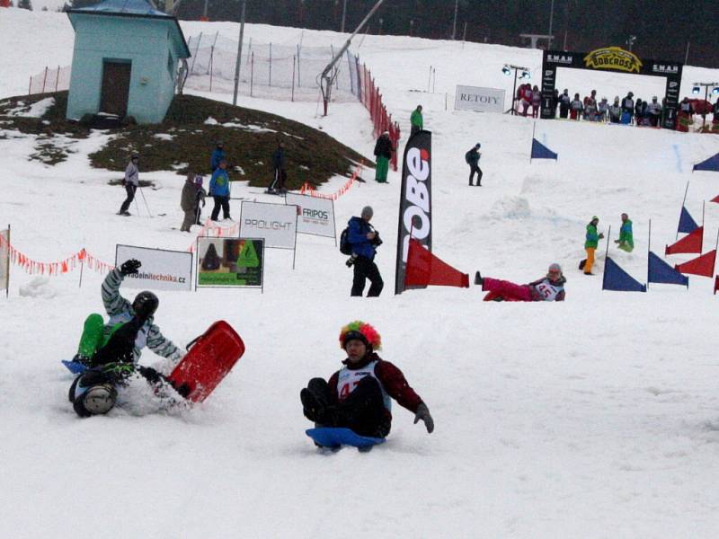 Bobcross ve Skiareálu Karolinka