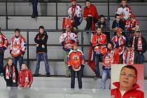 Dospělý hokej je ve velkém ohrožení. Pokud vedení HC Rebel (ve výřezu jeden z majitelů HC Petr Hubacz) nenajde řeč s městem Havlíčkův Brod, připouští Petr Hubacz, že by zde dospělý hokej nebyl. 