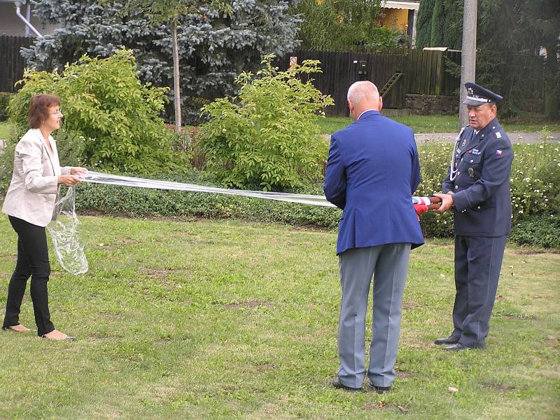 Na slavného letce RAF zavzpomínali v pátek 16. srpna v jeho rodišti Svatý kříž u Havlíčkova Brodu.