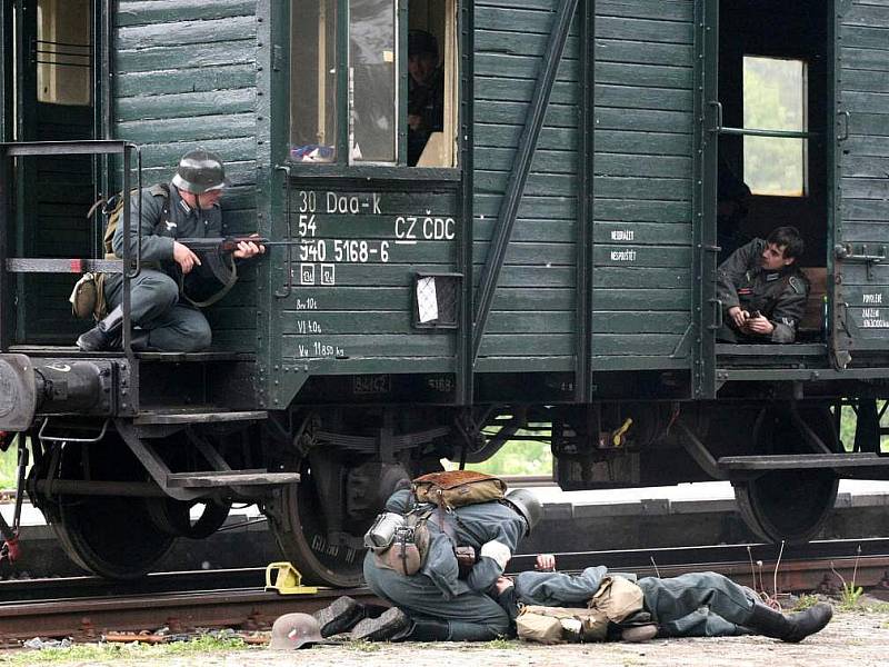 Rozsochatec zažil přepadení vojenského vlaku