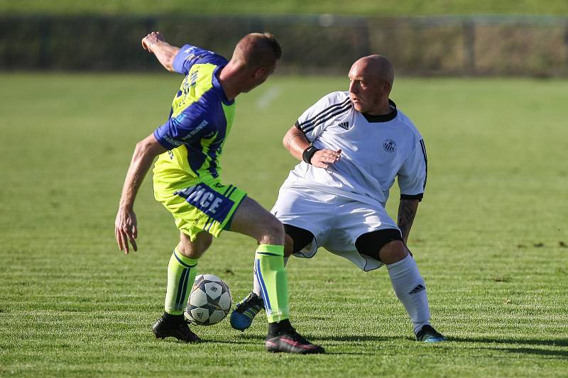 Utkání 1. kola - Fortuna MSD, Skupiny D mezi FC Slovan Havlíčkův Brod a TJ Sokol Tasovice.