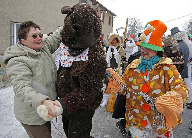 Masopust v Horní Krupé.