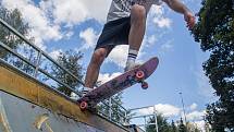 Současný skatepark v Havlíčkově Brodě.