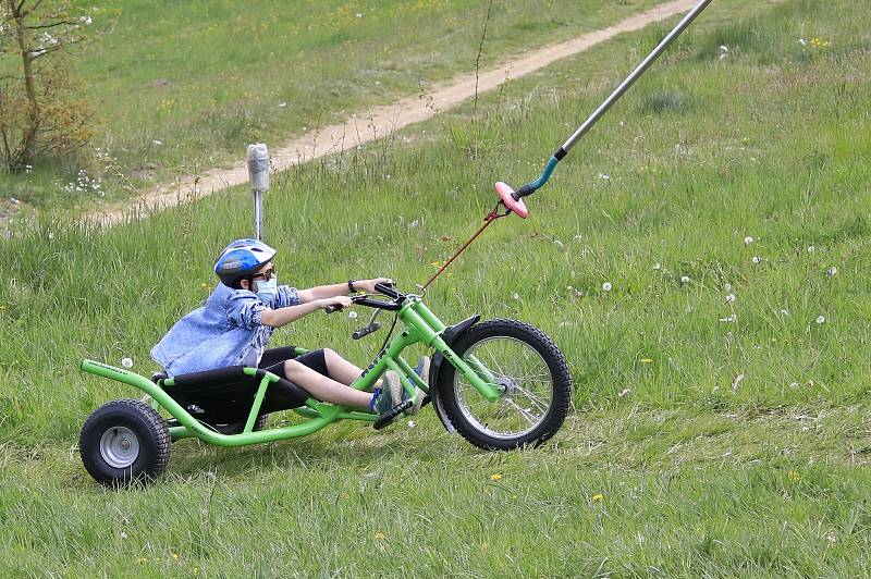 Horské káry na Kadlečáku u Světlé nad Sázavou.