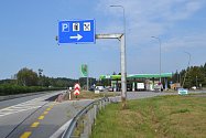Ředitelství silnic a dálnic zahájilo výběrové řízení na zhotovitele rozšíření oboustranné odpočívky Mikulášov na 95. km dálnice D1. Foto: poskytlo ŘSD
