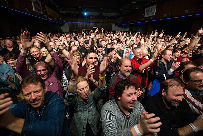 Koncert legendární rockové skupiny Uriah Heep v Havlíčkově Brodě.