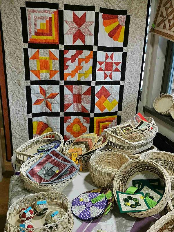 Výstava patchworkových a pedigových výrobků v Havlíčkově Brodě