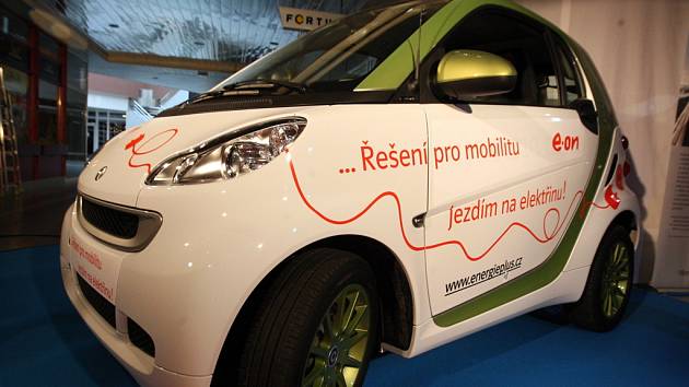 Elektromobil Smart. Ilustrační foto: 