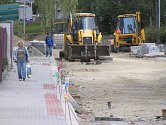 Opravy ulice Prokopa Holého.