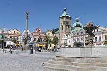 Havlíčkovo náměstí v Havlíčkově Brodě.