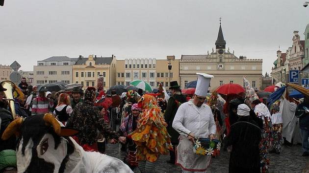 Masopust v Havlíčkově Brodě.