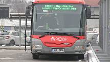 Autobusy společnosti Arriva. Ilustrační foto. 