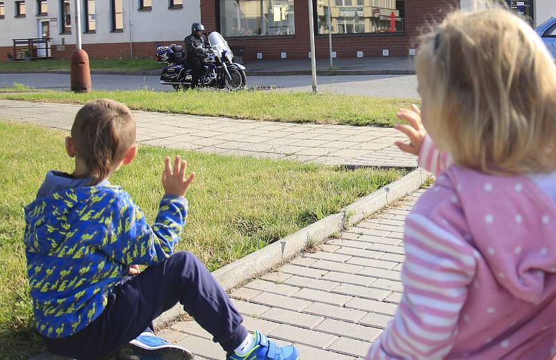 Čtyřdenní cesta motorkářů začala v Havlíčkově Brodě