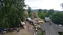 Po dvou letech se v Humpolci na hradě Orlík opět konaly tradiční středověké slavnosti.