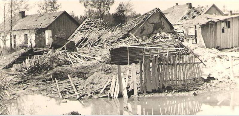 Bombardování Ždírce na konci války