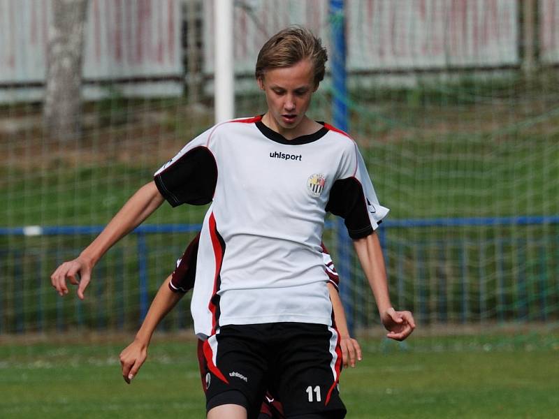 Oporou je v kategorii starších žáků U14 Radovan Mašek (na snímku). 