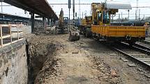 Zahájená modernizace havlíčkobrodského vlakového nádraží.