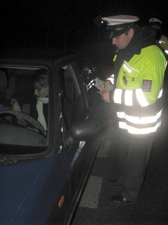 Během velké dopravně-bezpečnostní akce zkontrolovali policisté na Havlíčkobrodsku 567 řidičů, zda nepožili alkohol.