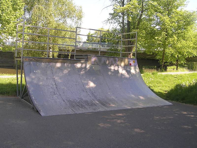 Skatepark u Sázavy už dosloužil