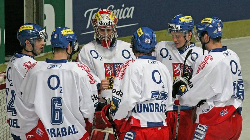 Česká reprezentace v havlíčkobrodské Kotlině porazila ve druhém přípravném zápase Bělorusko 7:1.