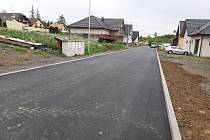 Nová silnice V Údolí. Foto: se souhlasem města