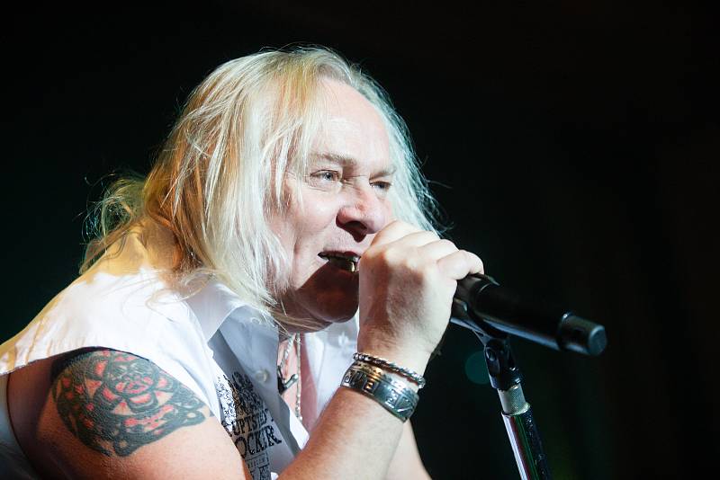 Koncert legendární rockové skupiny Uriah Heep v Havlíčkově Brodě.