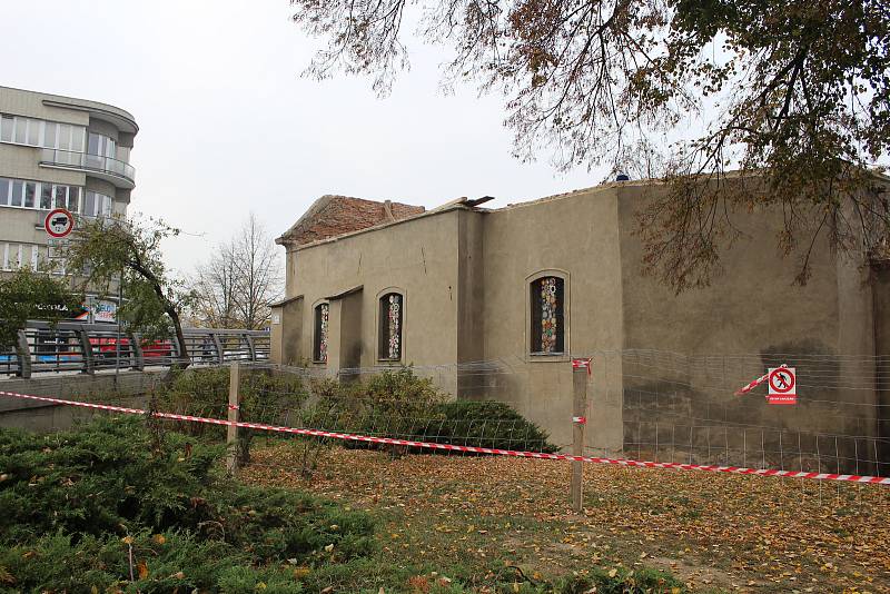 Rekonstrukce kostelíka svaté Kateřiny v Havlíčkově Brodě pokračuje.