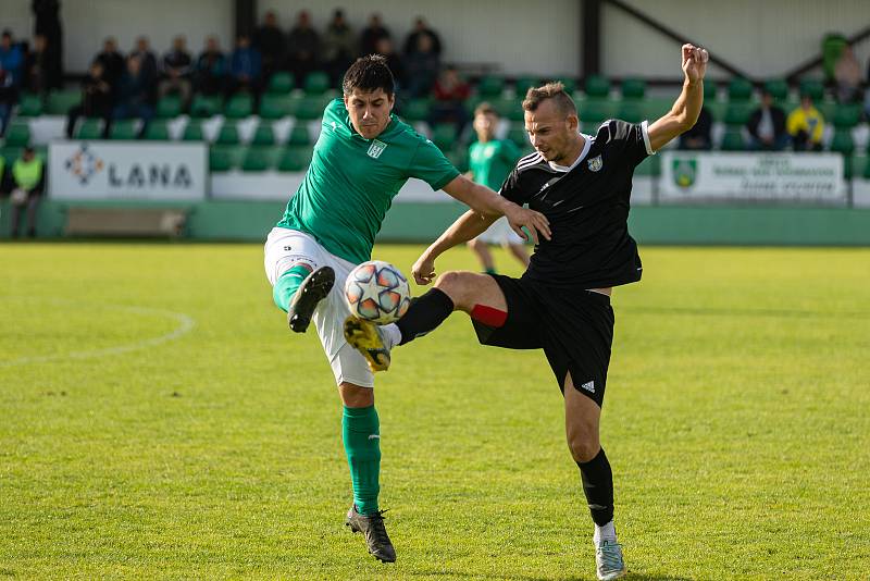 Fotbalové utkání mezi SK Tatran Ždírec  nad Doubravou a MSK Břeclav.