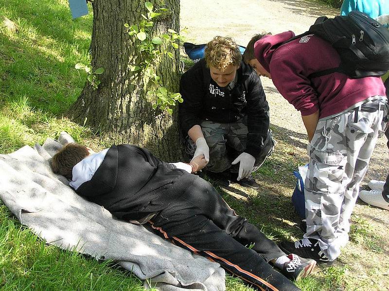 V soutěži rozhodovala i rychlost a pohotovost. 