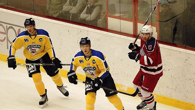 Ilustrační foto z utkání HC Rebel versus HC Slovan Ústí nad Labem.