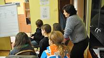 Do redakce Havlíčkobrodského deníku zavítaly žákyně ze základní školy v Lípě.