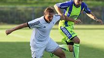 Utkání 1. kola - Fortuna MSD, Skupiny D mezi FC Slovan Havlíčkův Brod a TJ Sokol Tasovice.