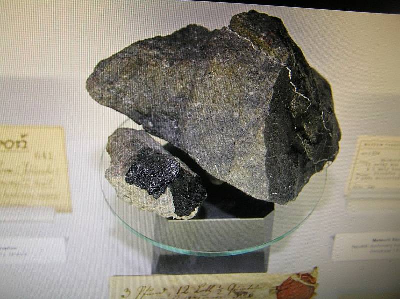 Meteorit ze Stonařova.