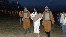 Pašijové hry u Svaté Anny připomněly smrt Ježíše.