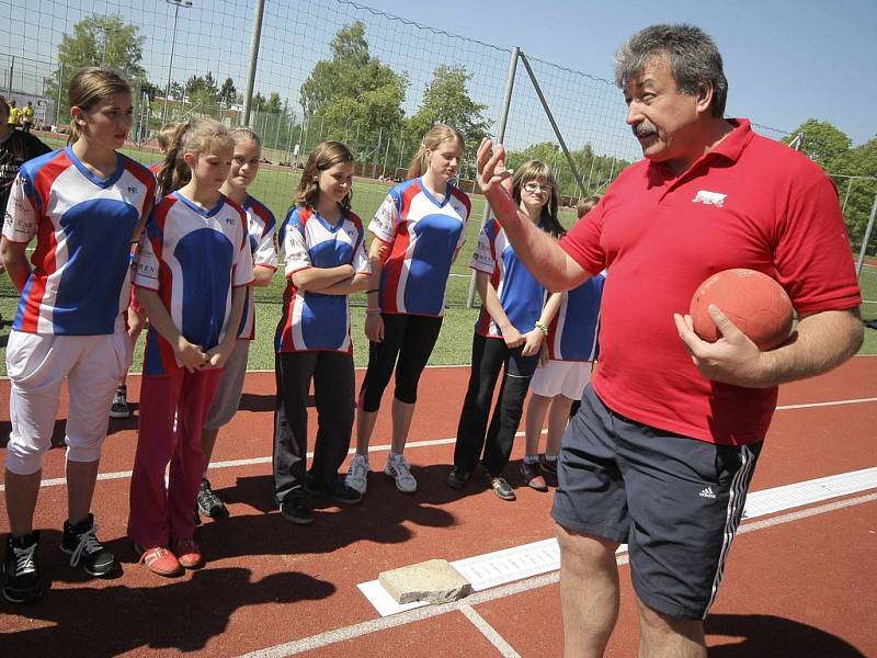 Okresní kolo Odznaku všestrannosti olympijských vítězů se uskutečnilo na ZŠ Wolkerova.