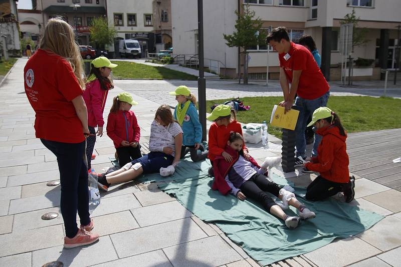 Okresní kolo soutěže mladých zdravotníků v Havlíčkově Brodě