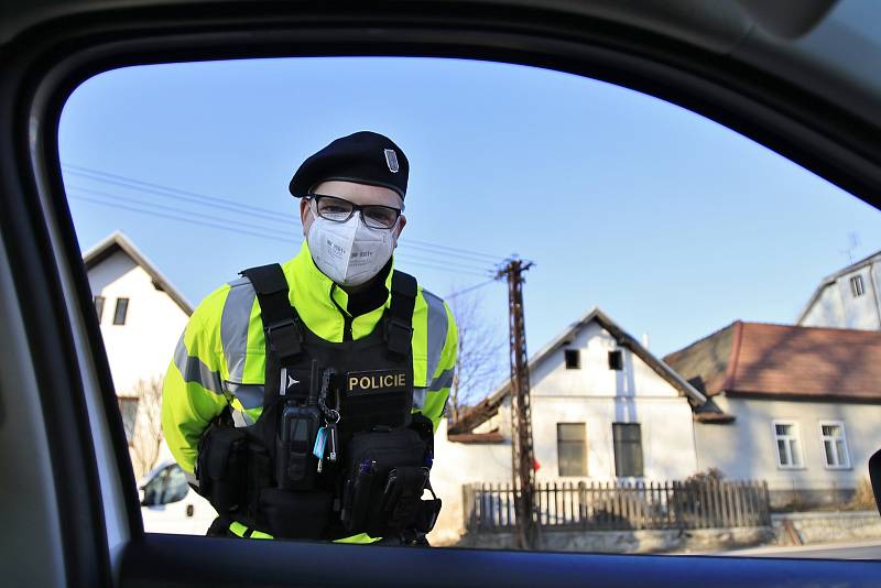 Policejní kontroly na Vysočině.