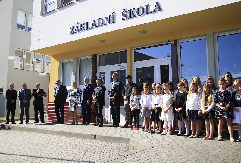 Slavnostní otevření přístavby ZŠ Ždírec nad Doubravou.