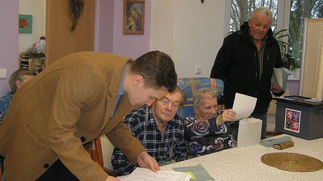 O volby hlavy státu byl v Domově pro seniory Havlíčkův Brod Husova větší zájem než o volby do poslanecké sněmovny loni na podzim.