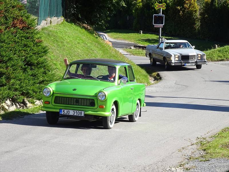 Auto moto veterány v Sobíňově.