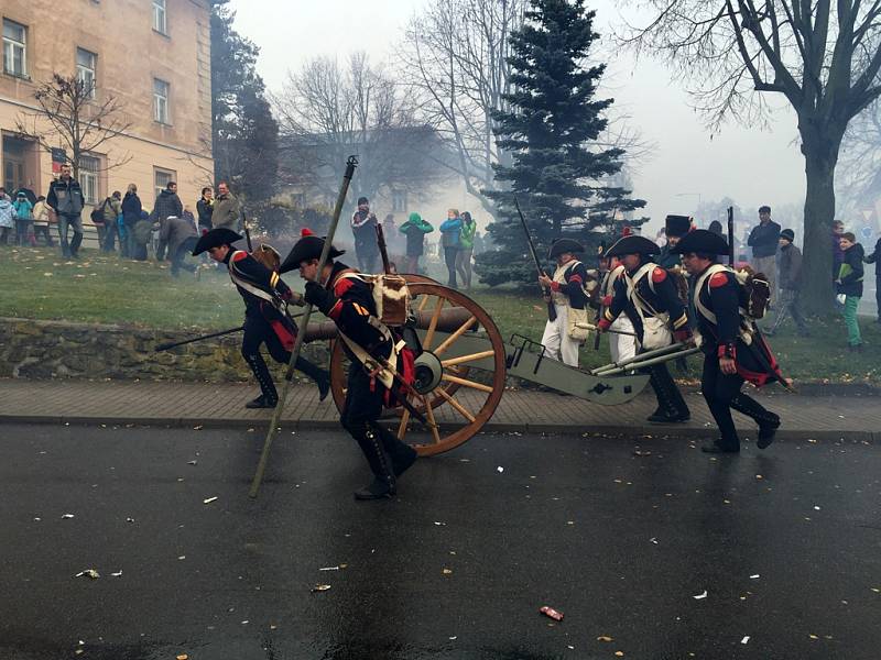 Ve Štokách se odehrála rekonstrukce napoleonské bitvy z roku 1805. Akci pořádala Asociace 8. historického pluku francouzské řadové pěchoty, městys Štoky a město Jihlava. 