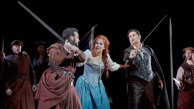 La donna del lago - tak v originále zní název italské opery Jezerní paní, kterou v sobotu uvidí diváci v chotěbořském kině jako přímý přenos z Metropolitní opery v New Yorku. Reprofoto: