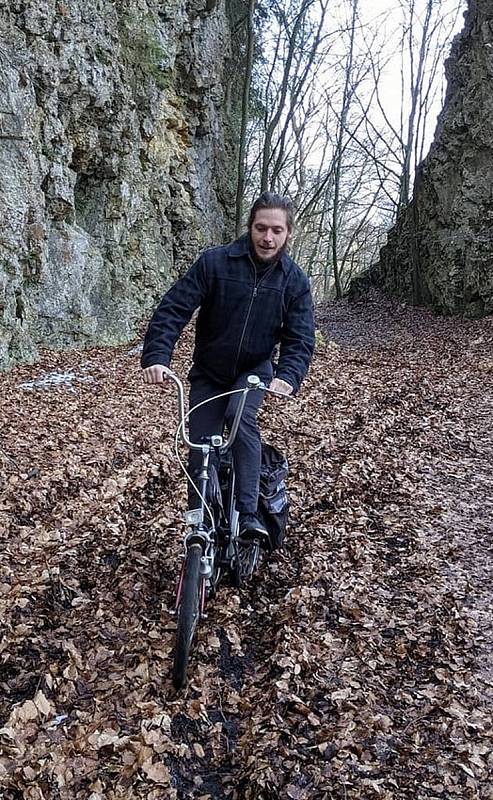 Michal Schnabl se vydá na skládacím kole přes Německo.