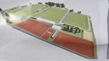 Budoucí podoba chotěbořského letního stadionu.